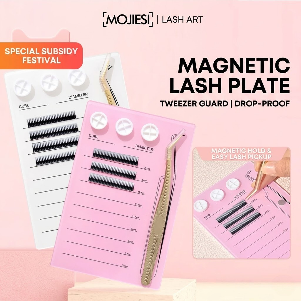 Lash Fan Volume - Magnetic Eyelash Extension Palette & Glue