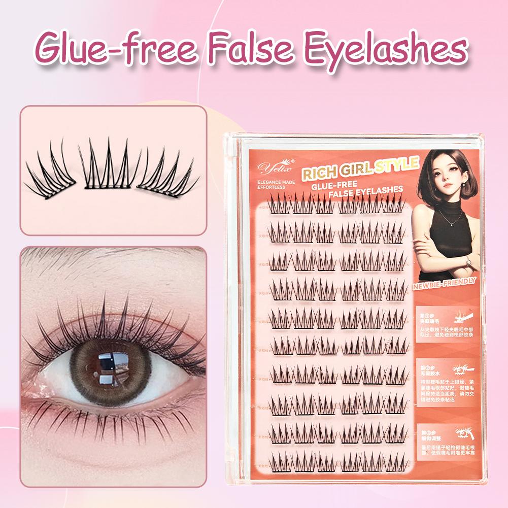 Eyelash Extension Korea - Korean Glue-free False Eyelashes DIY Self-Adhesive