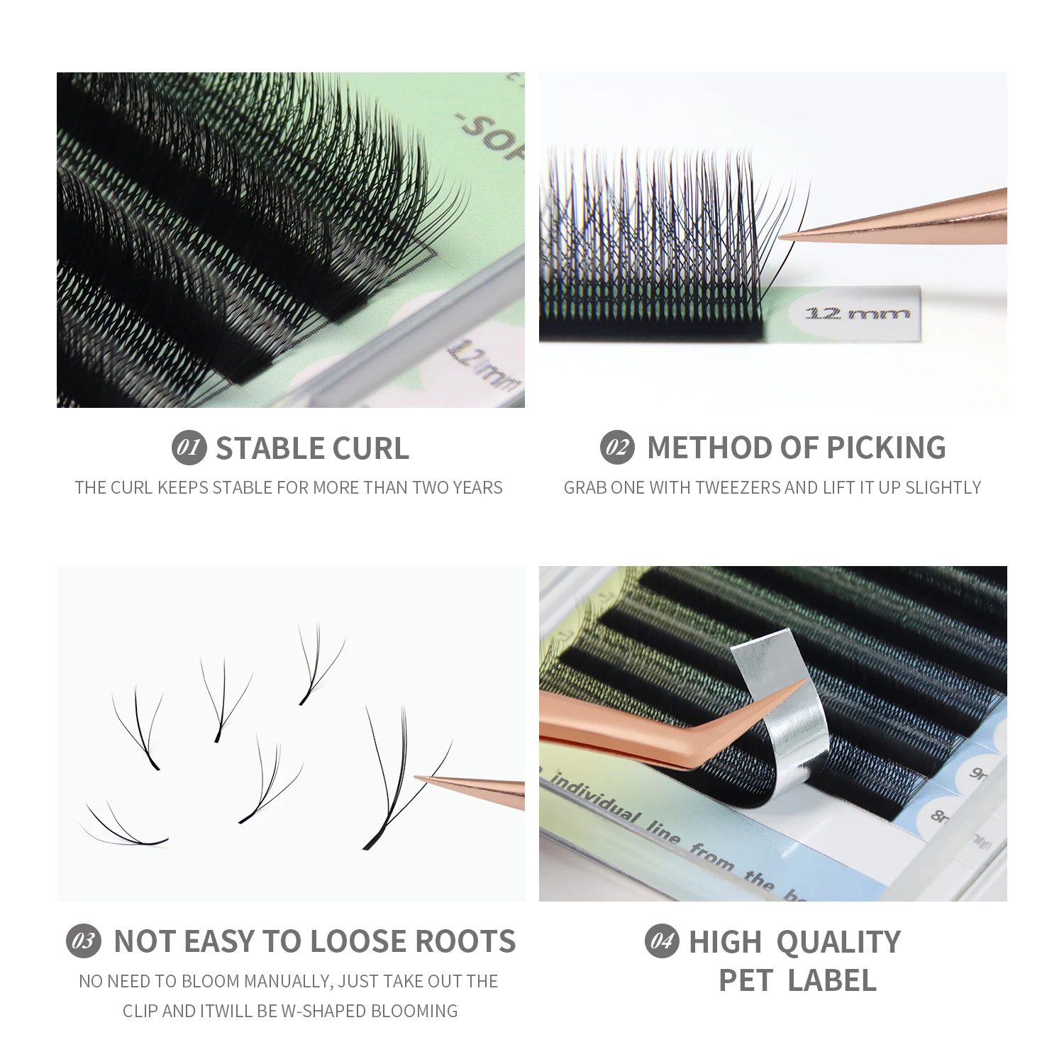 ANNAFRIS 3D W Three Core Eyela - Lash Fan Volume review and price