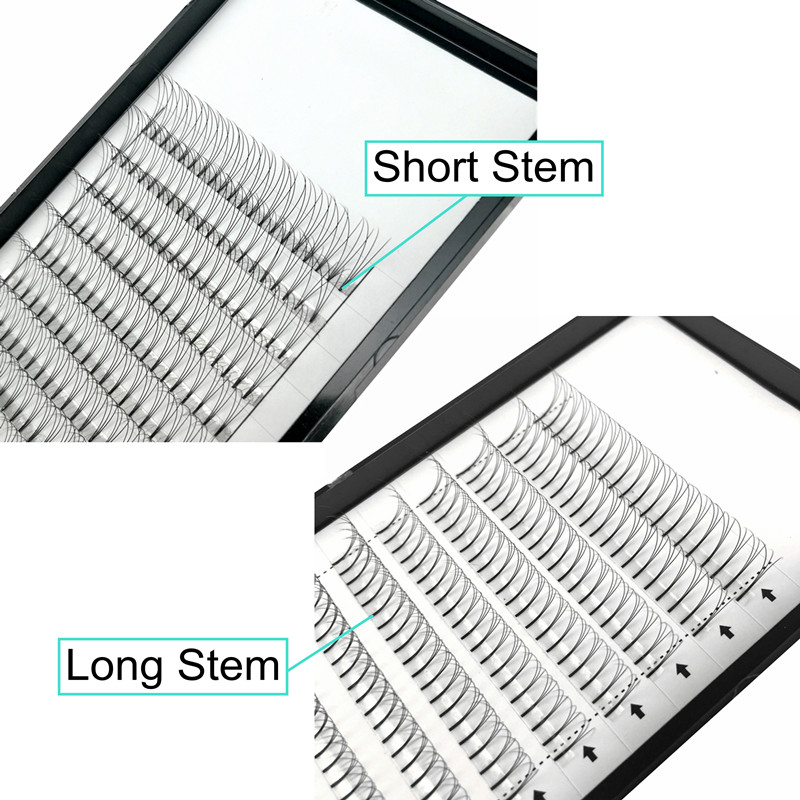 5 Trays/Lot Long Stem High Qua - Lash Fan Volume review and price