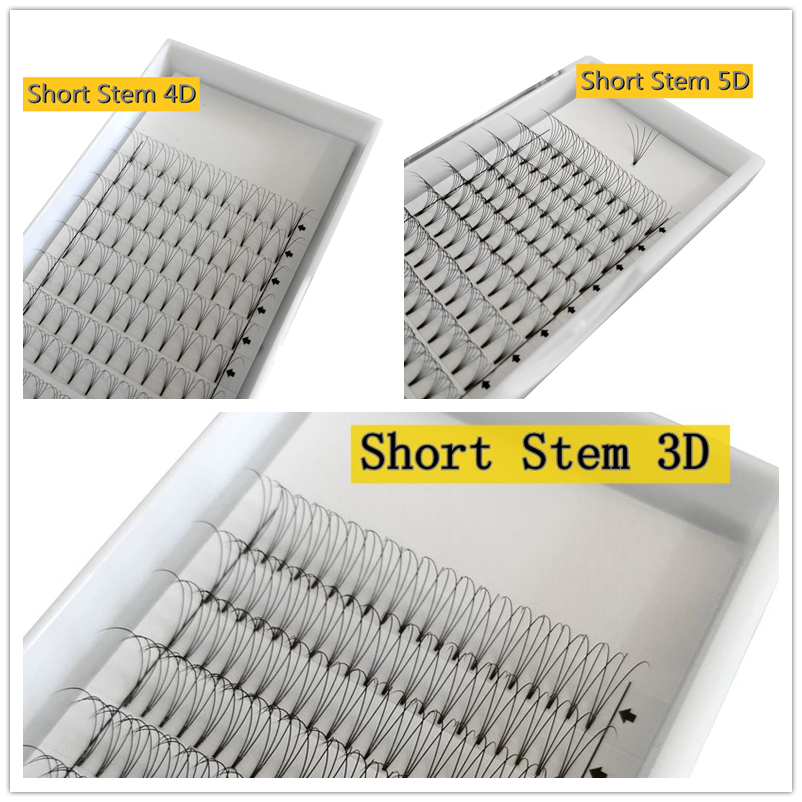 5 Trays/Lot Long Stem High Qua - Lash Fan Volume review and price