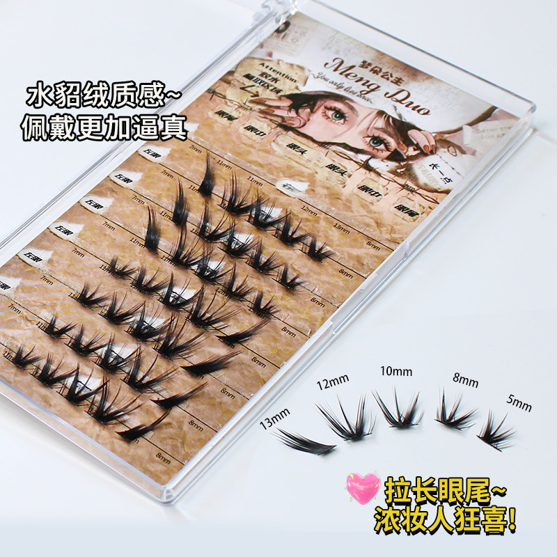 New Cat Eye Mink Eyelashes 3D  - Eyelash Extension Volume Cat Eye review and price