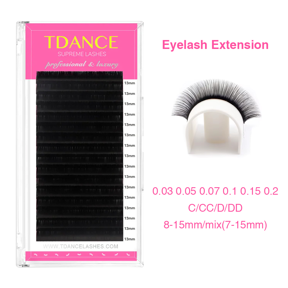 TDANCE Eyelash Extension 16Row - Eyelash Extension Korea review and price
