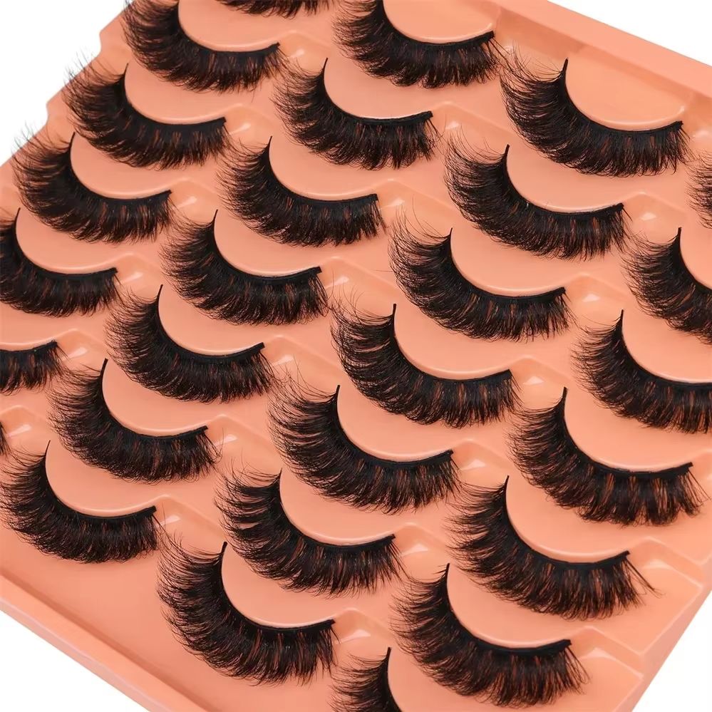 14 Pairs Natural Look Faux Min - Eyelash Extension Volume Cat Eye review and price