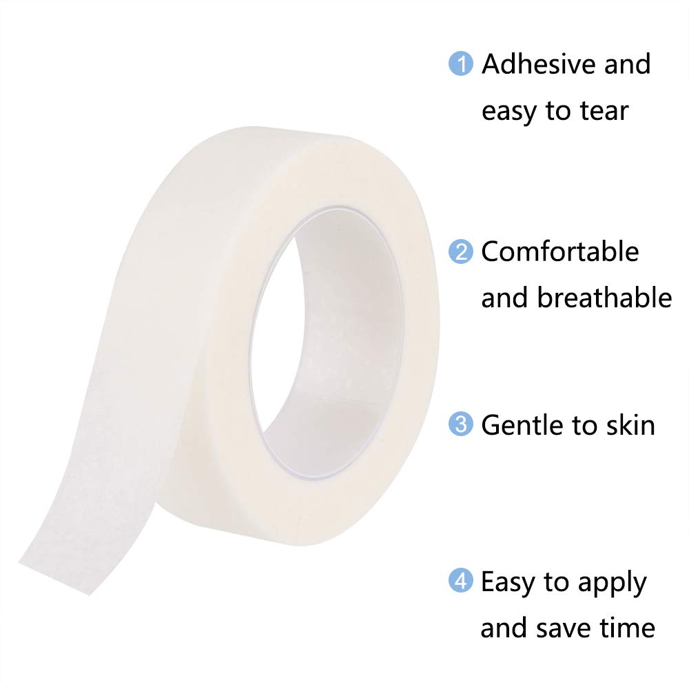 5Rolls White Eyelash Tape Adhe - Tape Breathable Lash review and price