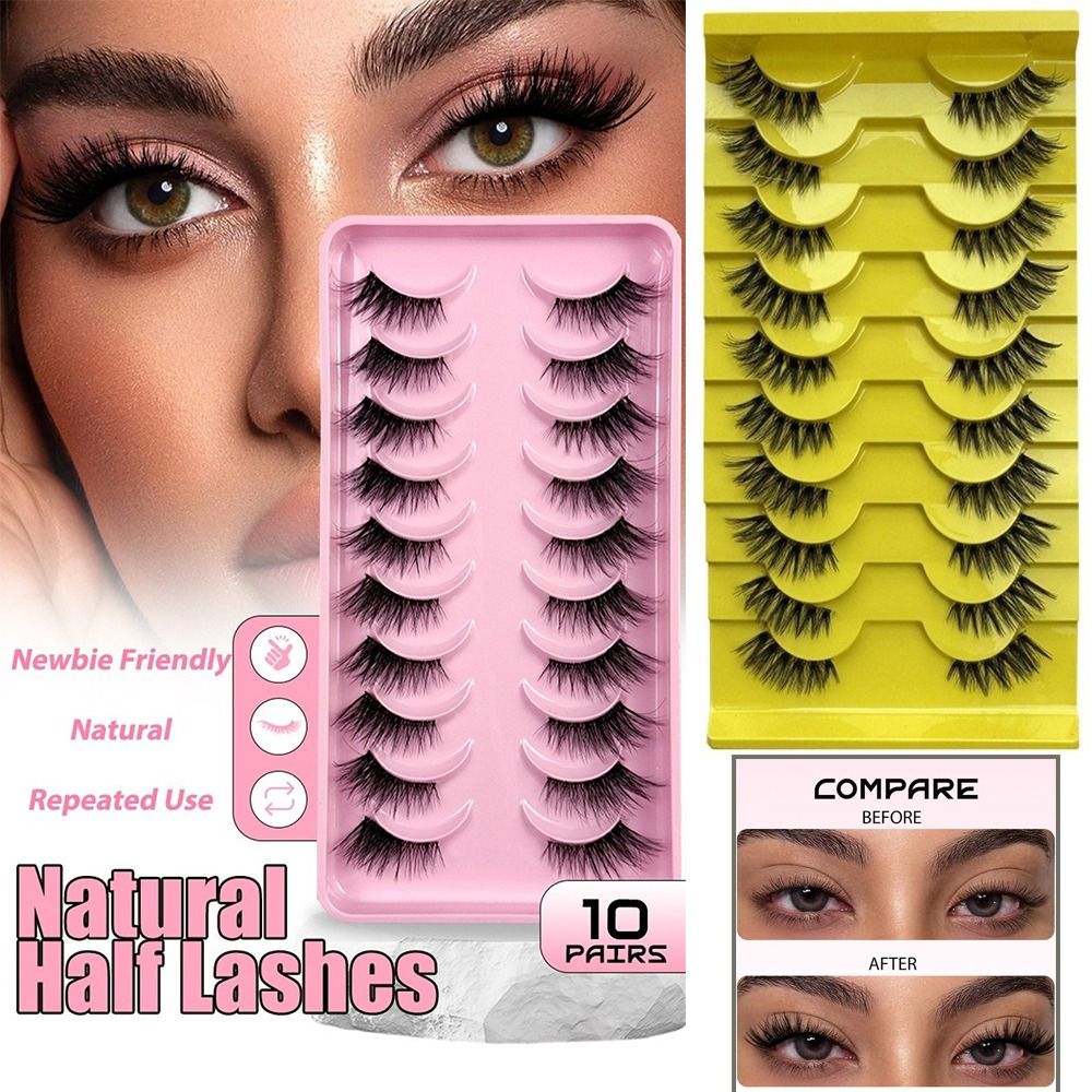 10Pairs Reusable 3D Dramatic F - Eyelash Extension Volume Cat Eye review and price