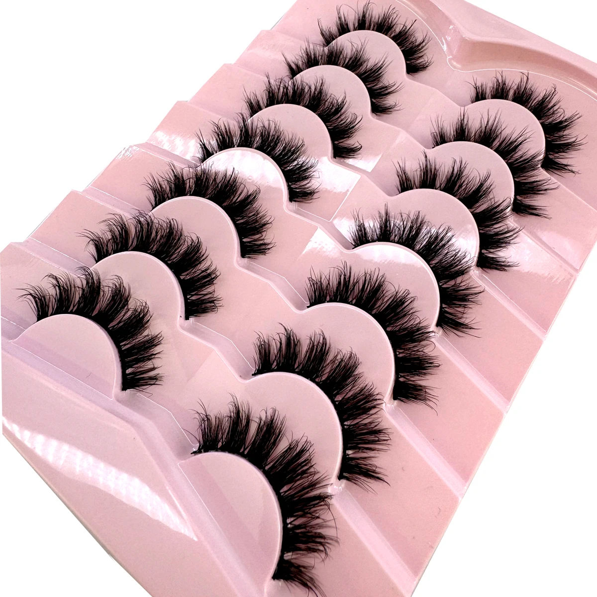 AMSDCN 7 Pairs Fluffy Cat Eye  - Eyelash Extension Volume Cat Eye review and price