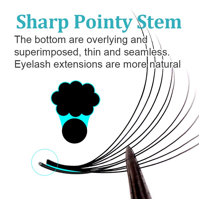 Cmicc 500/1000Fans Mixed Lengt - Eyelash Extension Medium review and price