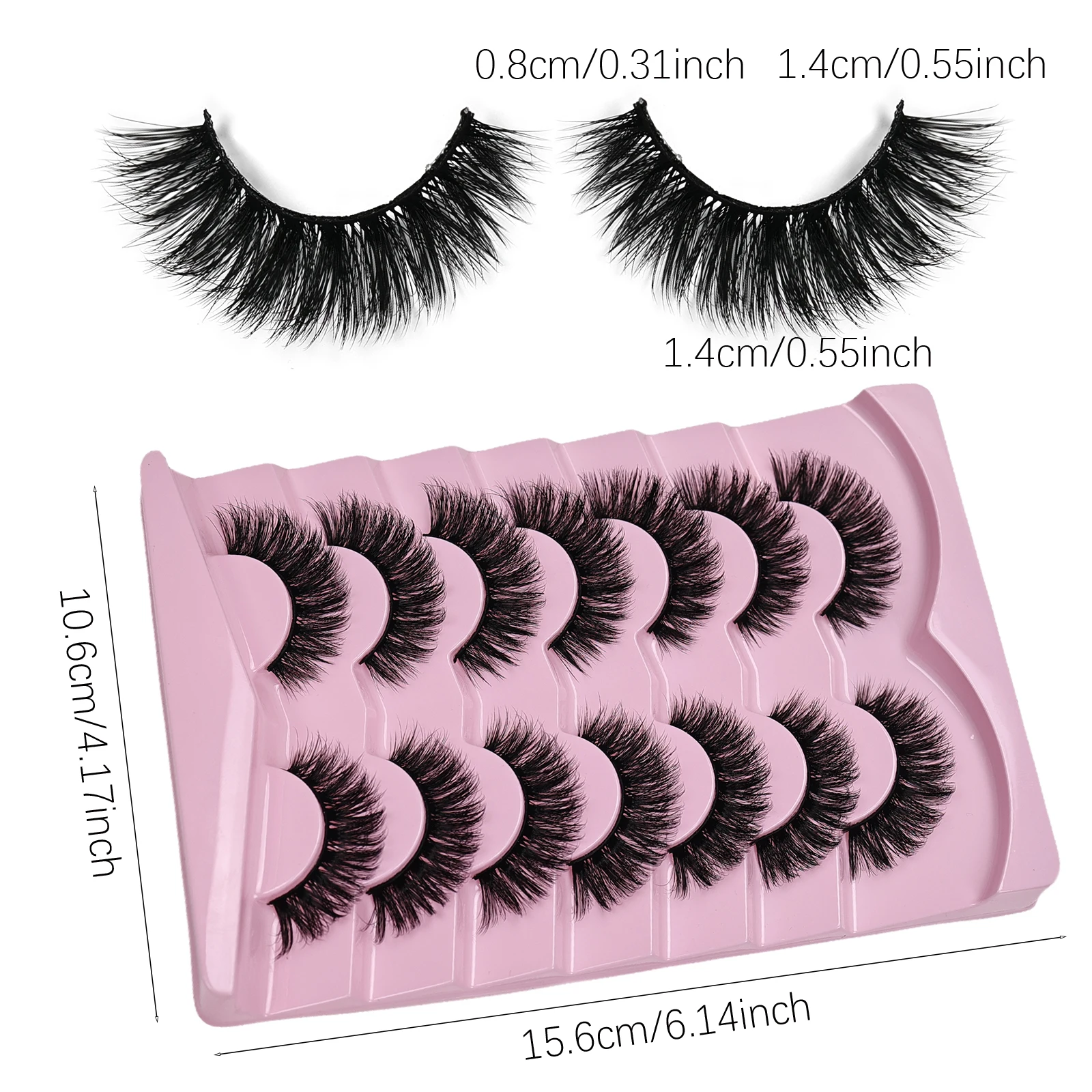 7 Pairs Cat Eye Lashes Volume  - Eyelash Extension Volume Cat Eye review and price