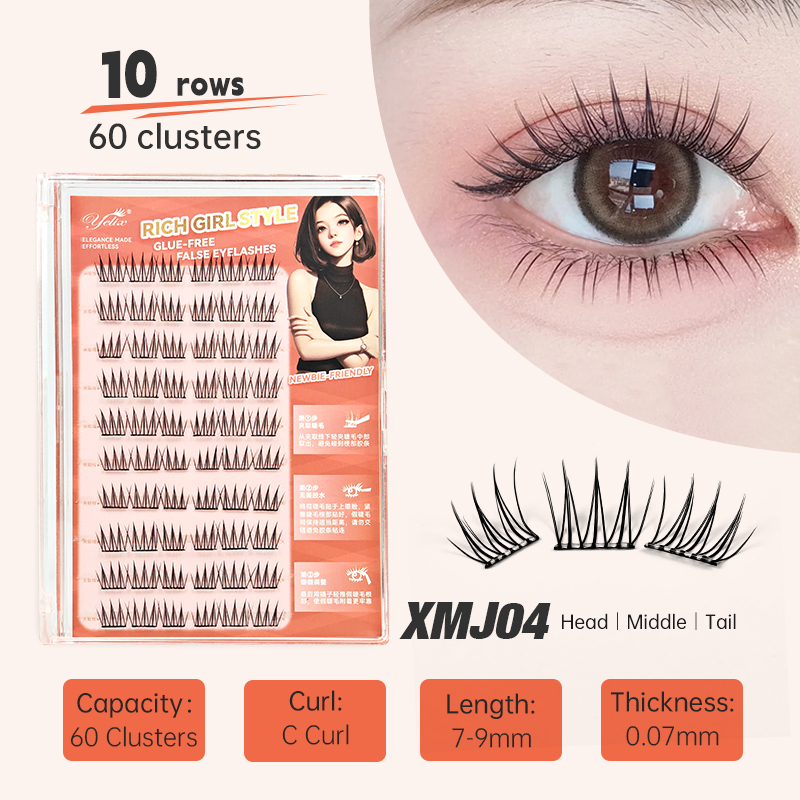 Yelix DIY Self-Adhesive Cluste - Eyelash Extension Korea review and price