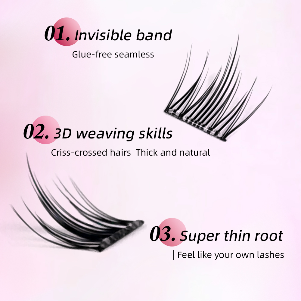 Yelix DIY Self-Adhesive Cluste - Eyelash Extension Korea review and price