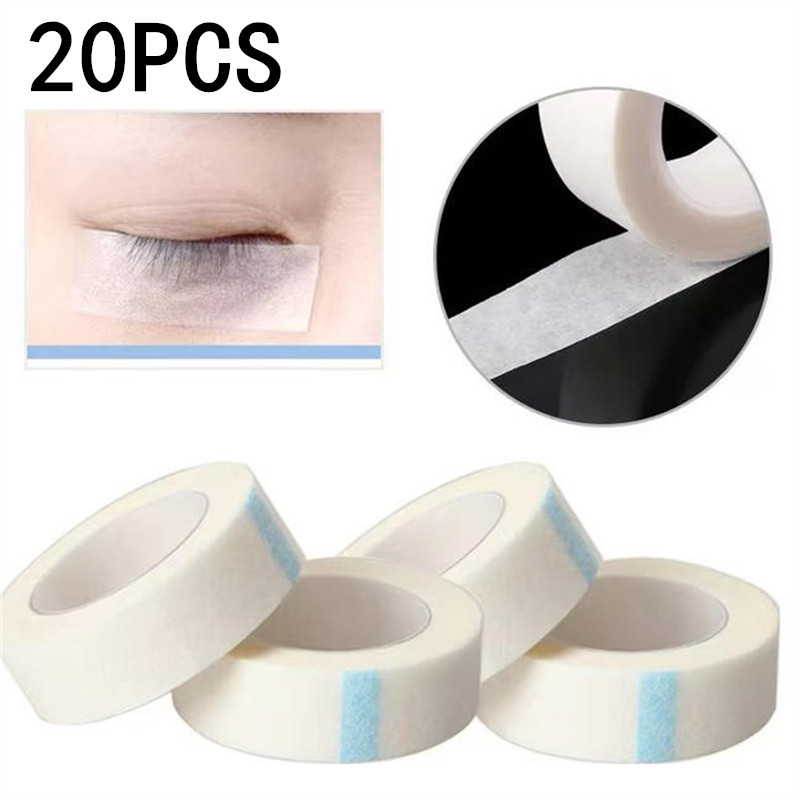 1/5/10/20PCS White Breathable  - Tape Breathable Lash review and price