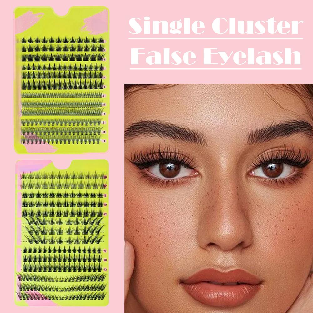 Natural Cluster False Eyelashe - Eyelash Extension Volume Cat Eye review and price
