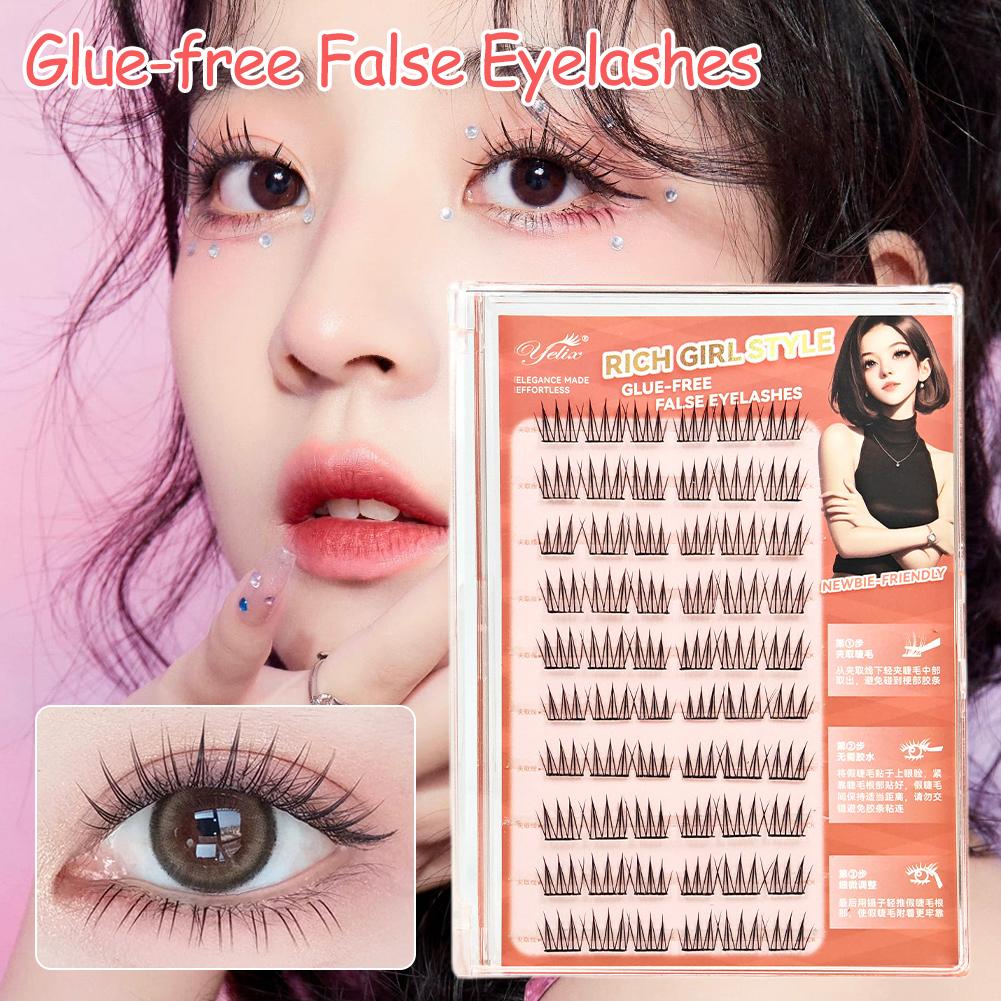Korean Glue-free False Eyelash - Eyelash Extension Korea review and price