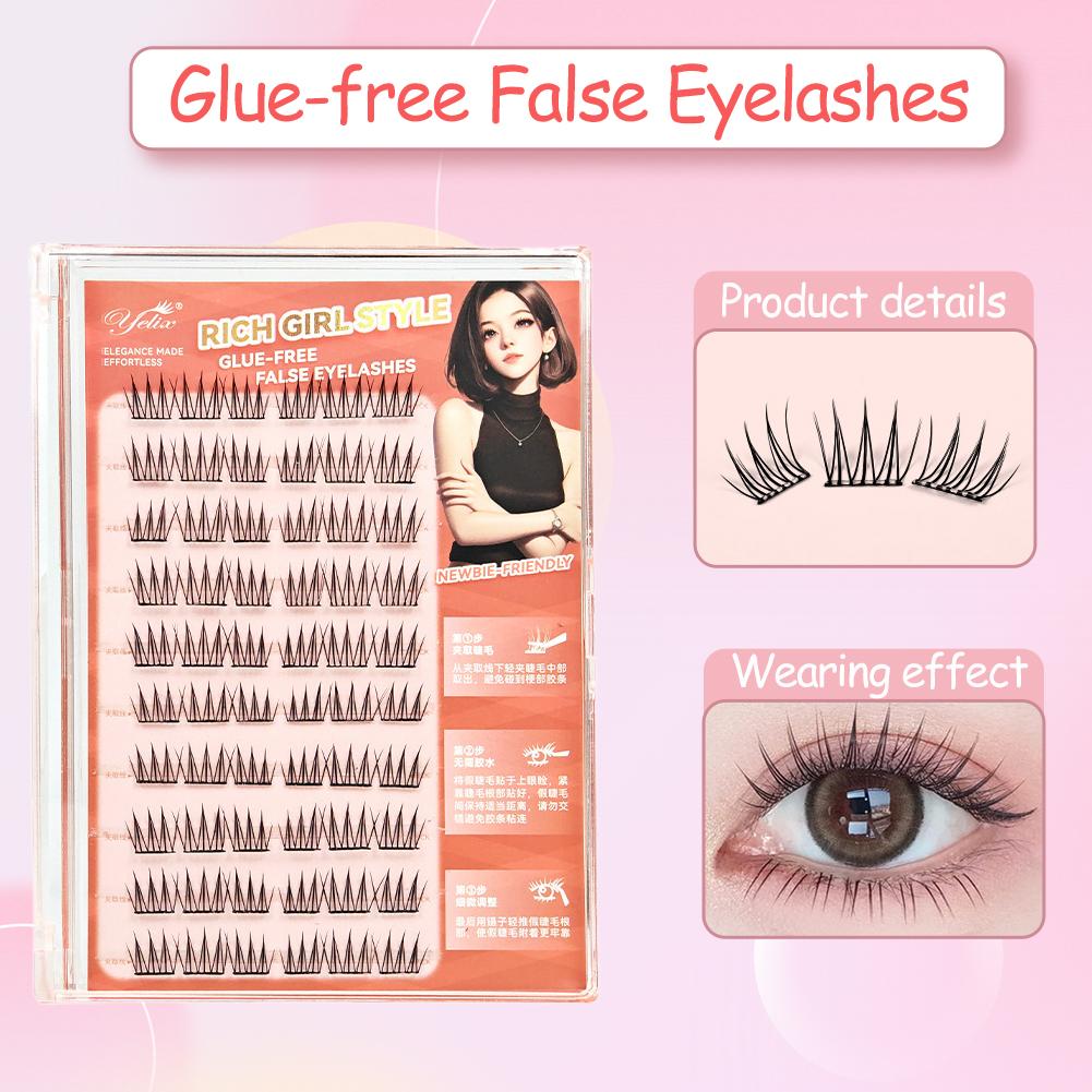 Korean Glue-free False Eyelash - Eyelash Extension Korea review and price
